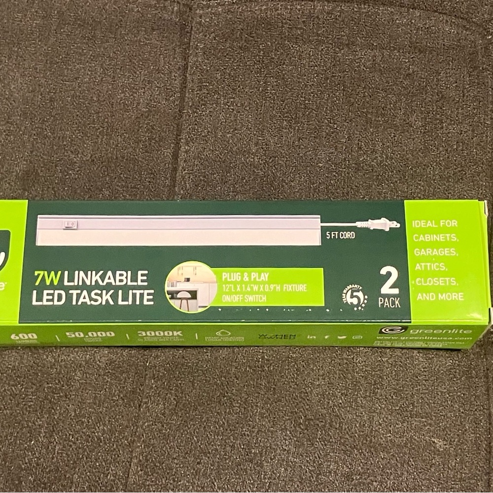7W Linkable LED Task Lite - White